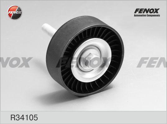 Fenox R34105 - Ролик, поликлиновый ремень autospares.lv