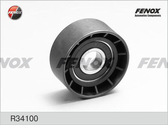 Fenox R34100 - Ролик, поликлиновый ремень autospares.lv