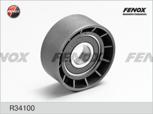 Fenox R34100 - Ролик, поликлиновый ремень autospares.lv