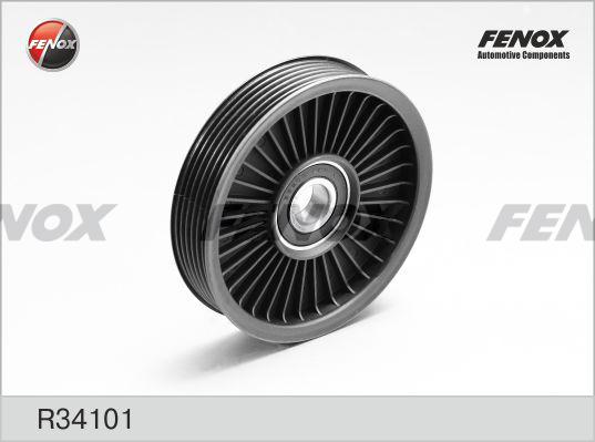 Fenox R34101 - Ролик, поликлиновый ремень autospares.lv