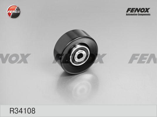 Fenox R34108 - Ролик, поликлиновый ремень autospares.lv