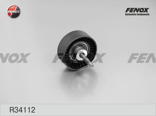 Fenox R34112 - Ролик, поликлиновый ремень autospares.lv