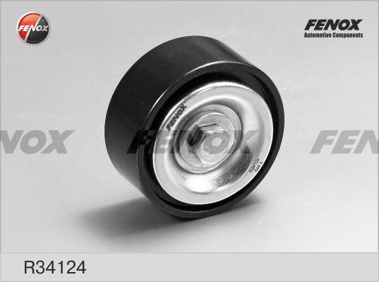 Fenox R34124 - Ролик, поликлиновый ремень autospares.lv
