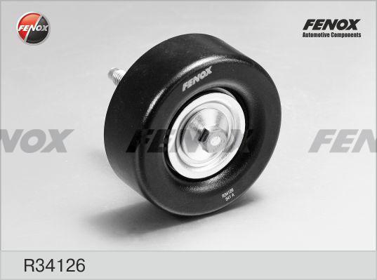 Fenox R34126 - Ролик, поликлиновый ремень autospares.lv