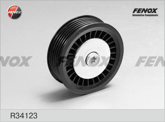 Fenox R34123 - Ролик, поликлиновый ремень autospares.lv