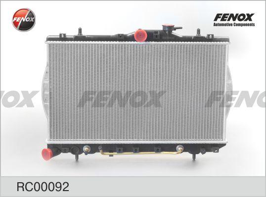 Fenox RC00092 - Радиатор, охлаждение двигателя autospares.lv