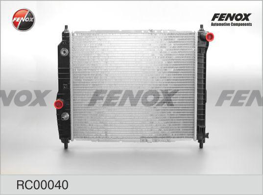 Fenox RC00040 - Радиатор, охлаждение двигателя autospares.lv