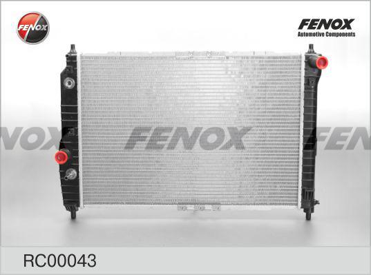 Fenox RC00043 - Радиатор, охлаждение двигателя autospares.lv