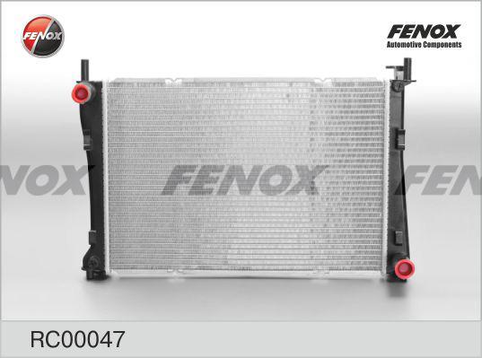 Fenox RC00047 - Радиатор, охлаждение двигателя autospares.lv
