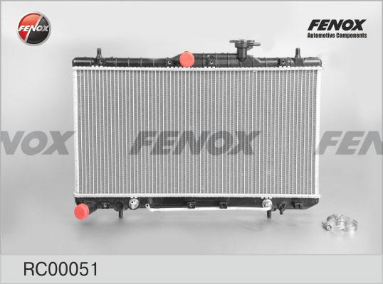 Fenox RC00051 - Радиатор, охлаждение двигателя autospares.lv