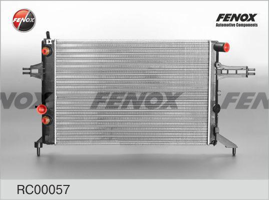 Fenox RC00057 - Радиатор, охлаждение двигателя autospares.lv