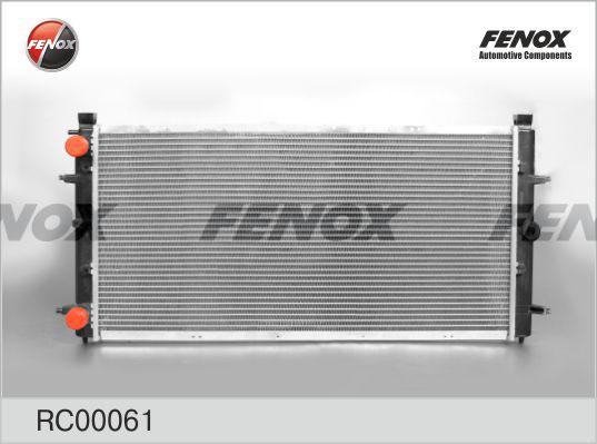 Fenox RC00061 - Радиатор, охлаждение двигателя autospares.lv