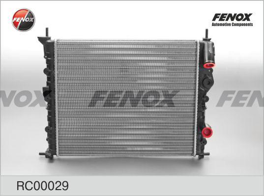 Fenox RC00029 - Радиатор, охлаждение двигателя autospares.lv