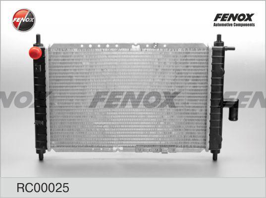Fenox RC00025 - Радиатор, охлаждение двигателя autospares.lv