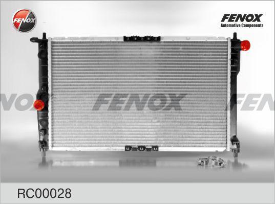 Fenox RC00028 - Радиатор, охлаждение двигателя autospares.lv