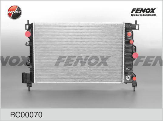 Fenox RC00070 - Радиатор, охлаждение двигателя autospares.lv