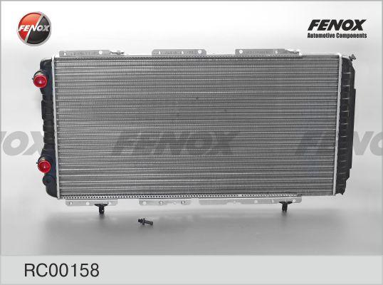 Fenox RC00158 - Радиатор, охлаждение двигателя autospares.lv