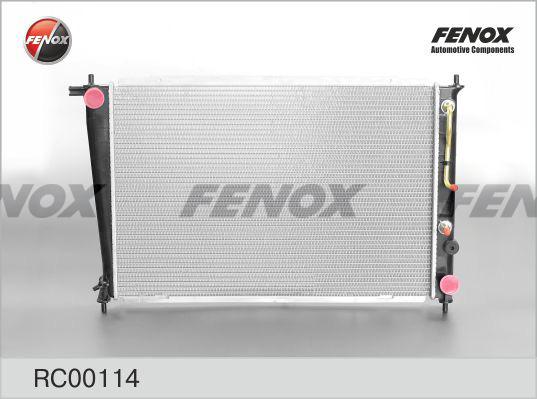 Fenox RC00114 - Радиатор, охлаждение двигателя autospares.lv