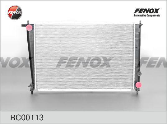 Fenox RC00113 - Радиатор, охлаждение двигателя autospares.lv