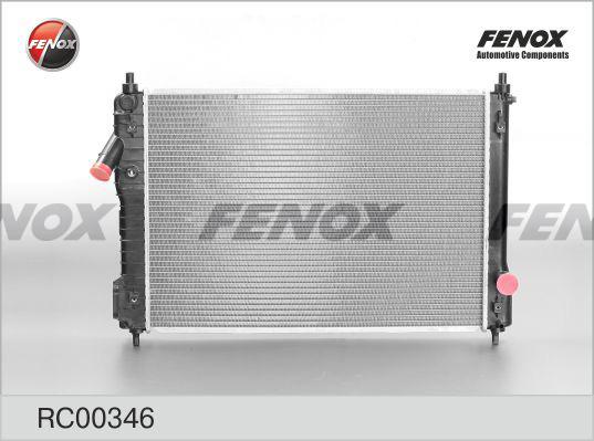 Fenox RC00346 - Радиатор, охлаждение двигателя autospares.lv