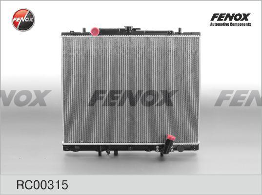 Fenox RC00315 - Радиатор, охлаждение двигателя autospares.lv