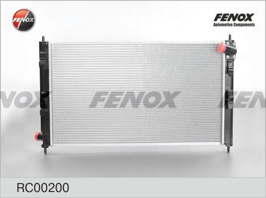 Fenox RC00200 - Радиатор, охлаждение двигателя autospares.lv