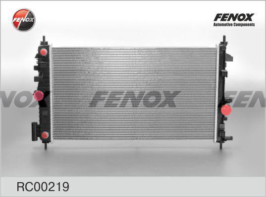 Fenox RC00219 - Радиатор, охлаждение двигателя autospares.lv