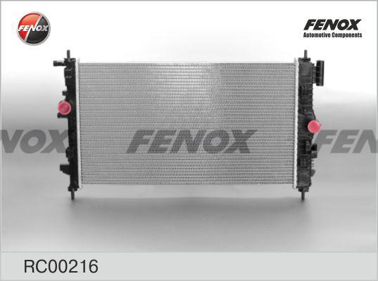 Fenox RC00216 - Радиатор, охлаждение двигателя autospares.lv