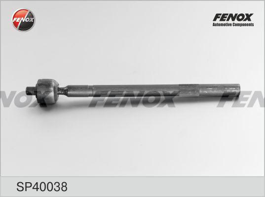 Fenox SP40038 - Осевой шарнир, рулевая тяга autospares.lv