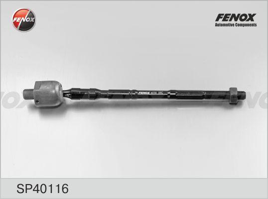 Fenox SP40116 - Осевой шарнир, рулевая тяга autospares.lv