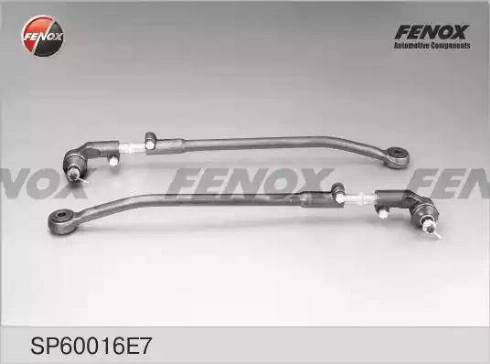 Fenox SP60016E7 - Наконечник рулевой тяги, шарнир autospares.lv