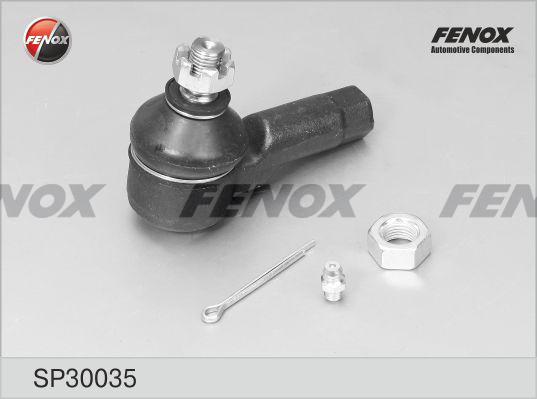 Fenox SP30035 - Наконечник рулевой тяги, шарнир autospares.lv