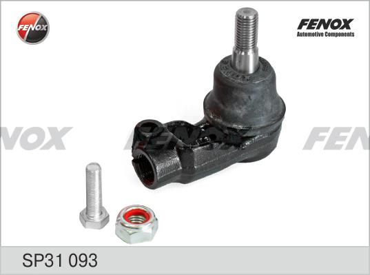 Fenox SP31093 - Наконечник рулевой тяги, шарнир autospares.lv