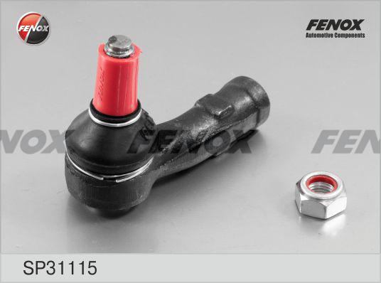 Fenox SP31115 - Наконечник рулевой тяги, шарнир autospares.lv