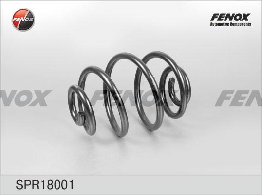 Fenox SPR18001 - Пружина ходовой части autospares.lv