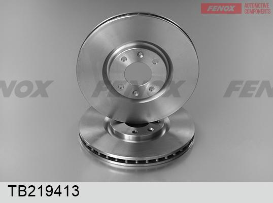 Fenox TB219413 - Тормозной диск autospares.lv