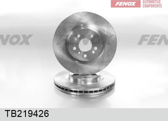 Fenox TB219426 - Тормозной диск autospares.lv