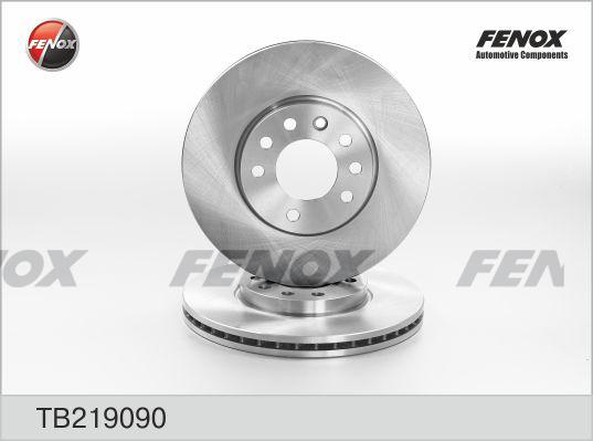 Fenox TB219090 - Тормозной диск autospares.lv