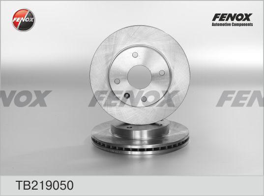 Fenox TB219050 - Тормозной диск autospares.lv