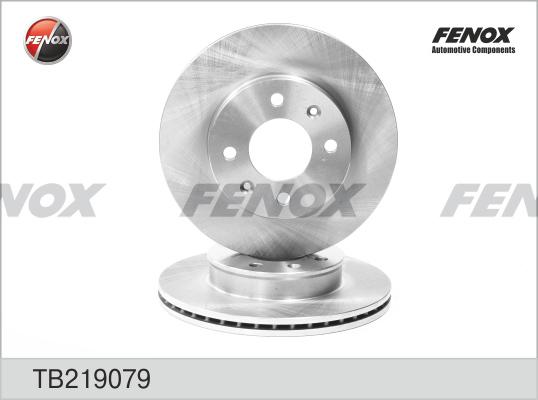 Fenox TB219079 - Тормозной диск autospares.lv