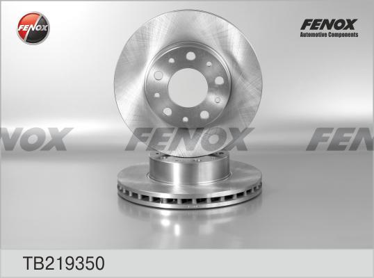 Fenox TB219350 - Тормозной диск autospares.lv