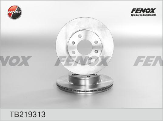 Fenox TB219313 - Тормозной диск autospares.lv