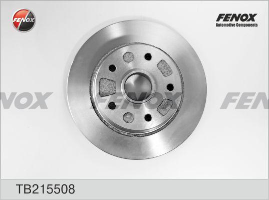Fenox TB215508 - Тормозной диск autospares.lv