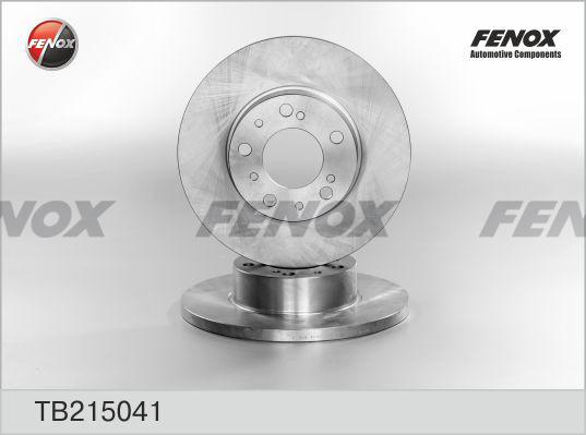 Fenox TB215041 - Тормозной диск autospares.lv