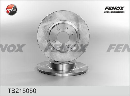 Fenox TB215050 - Тормозной диск autospares.lv