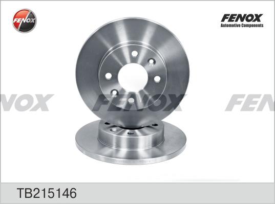 Fenox TB215146 - Тормозной диск autospares.lv