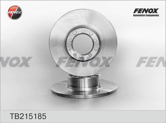 Fenox TB215185 - Тормозной диск autospares.lv