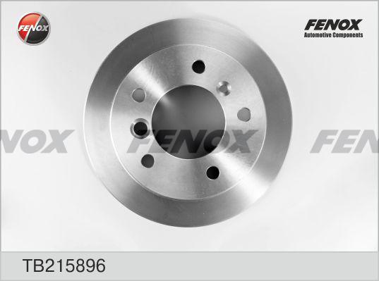 Fenox TB215896 - Тормозной диск autospares.lv