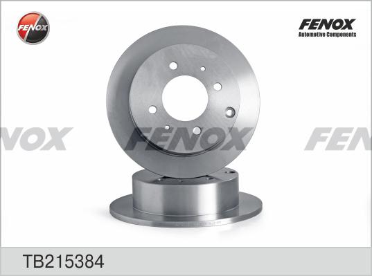 Fenox TB215384 - Тормозной диск autospares.lv