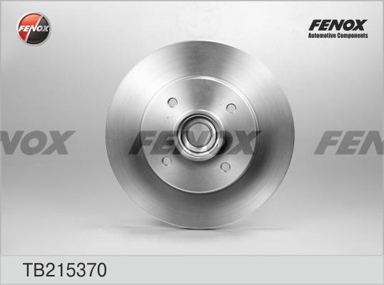 Fenox TB215370 - Тормозной диск autospares.lv